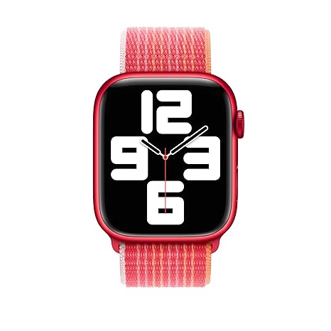 سوار لساعة Apple Watch مقاس 45 مم | أحمر سوار لساعة Apple Watch مقاس 45 مم | أحمر